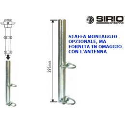 Antenna CB fissa - 670 cm - Sirio Blizzard 2700 | Topgear.it
