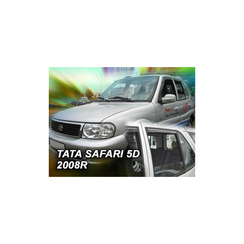 Deflettori aria Tata Safari | Topgear.it Deflettori aria Tata Safari | Topgear.it