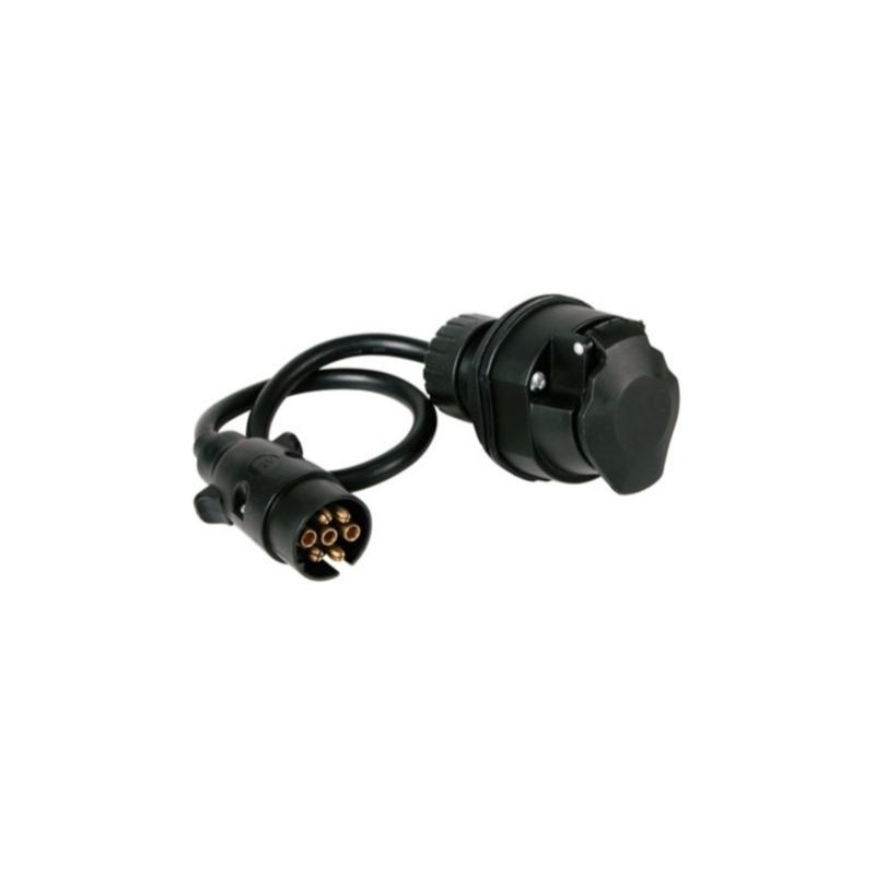 Adattatore presa 7 poli \na spina 13 poli cablato | Topgear.it Adattatore presa 7 poli \na spina 13 poli cablato | Topgear.it
