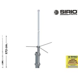 Antenna VHF fissa - 173 cm - Sirio GPF 21-N | Topgear.it