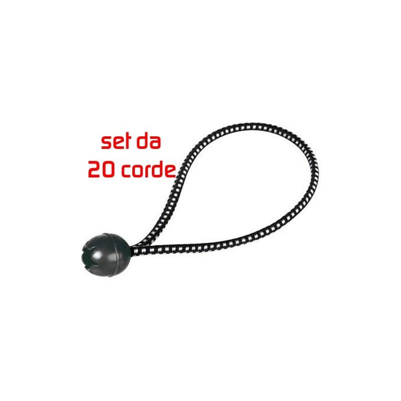 Corde elastiche Bungee Ball - 20 pz | Topgear.it