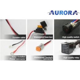 Cablaggio per Fari e Barre LED - 10W / 150W | Topgear.it