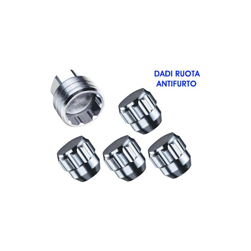 Dadi ruota antifurto X3 \naperti - M12x1,50 | Topgear.it Dadi ruota antifurto X3 \naperti - M12x1,50 | Topgear.it