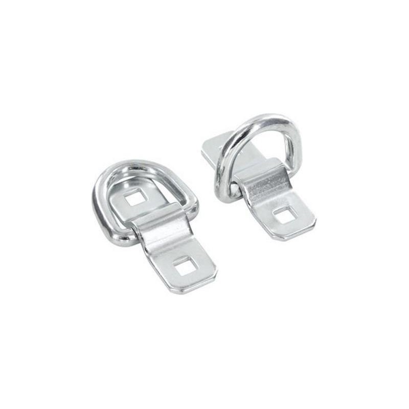 Anello di ancoraggio zincato e chiudibile - 2 pz | Topgear.it