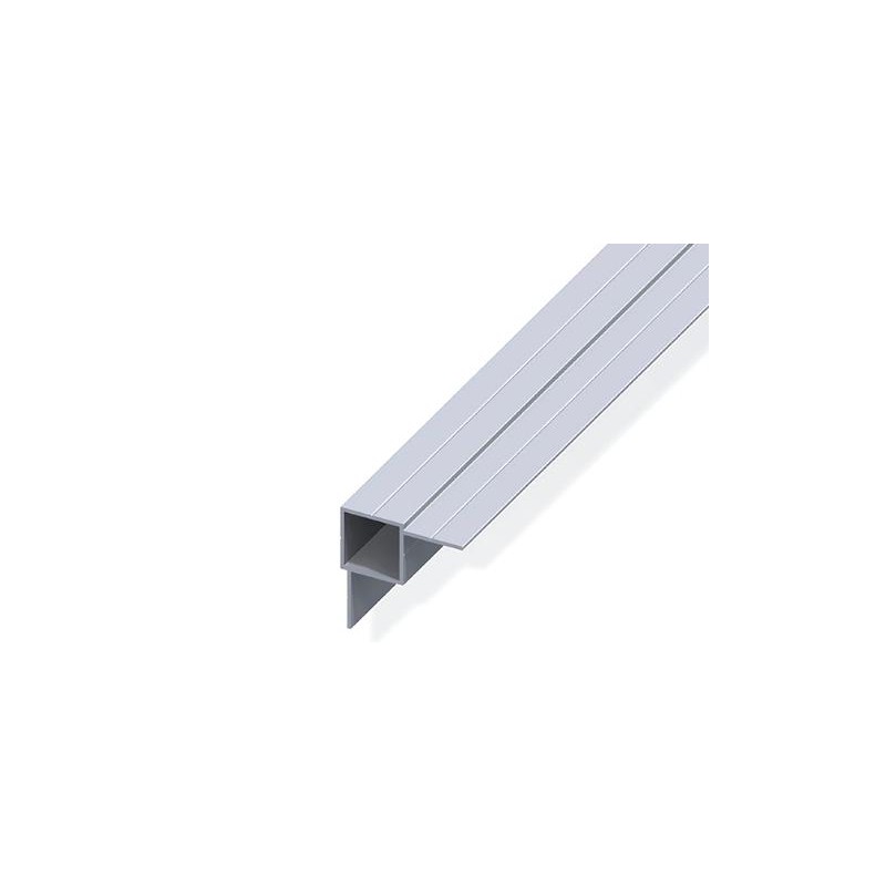 Profilato quadrato con 2 lati - 100 cm. | Topgear.it