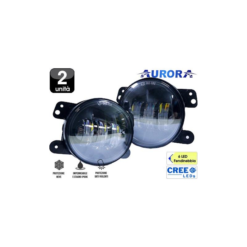 Fari a LED fendinebbia anabbaglianti - 1500 lm*2 | Topgear.it Fari a LED fendinebbia anabbaglianti - 1500 lm*2 | Topgear.it
