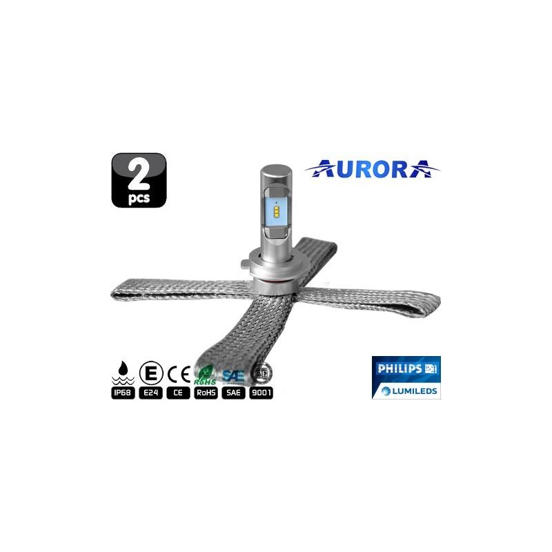 Lampade H7 LED Aurora G10J Lumileds ZES | Topgear.it