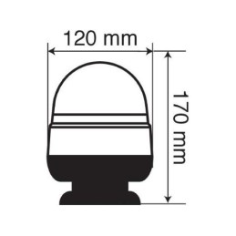 RL-4 - Lampada emergenza \nLED a 3 funzioni - 12V/24V | Topgear.it