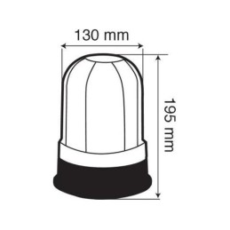 RH-1 - Lampada emergenza \nalogena 12V/24V | Topgear.it