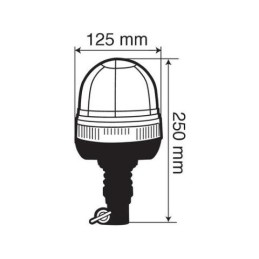 RL-3 - Lampada emergenza \nLED a 3 funzioni - 12V/24V | Topgear.it