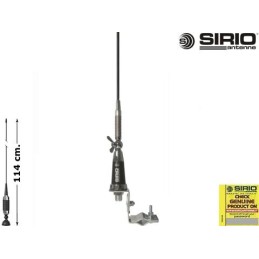 Antenna CB veicolare - 114 cm - Sirio GL 27 (per veicoli non metall...