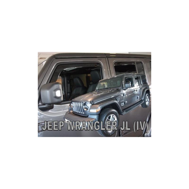 Deflettori aria \nJeep Wrangler JL 5 porte | Topgear.it Deflettori aria \nJeep Wrangler JL 5 porte | Topgear.it
