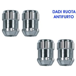 Dadi ruota antifurto BF chiusi - 1/2 UNF | Topgear.it
