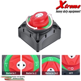 Stacca batteria  600A e commutatore a 4 posizioni | Topgear.it