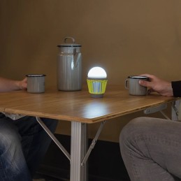 Lampada Campeggio a luce bianca e/o lampada UV con griglia fulmina insetti - Ricaricabile USB | Topgear.it