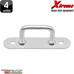 Cavallotti rettangolari aggancio cinte e funi - 36 mm | Topgear.it