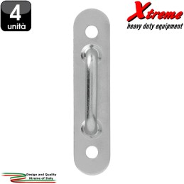 Cavallotti rettangolari aggancio cinte e funi - 36 mm | Topgear.it