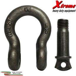 Grillo ad Omega 1/2" in acciaio speciale HD 6:1 - 2,00 t. nominali / 12,00 t. max | Topgear.it