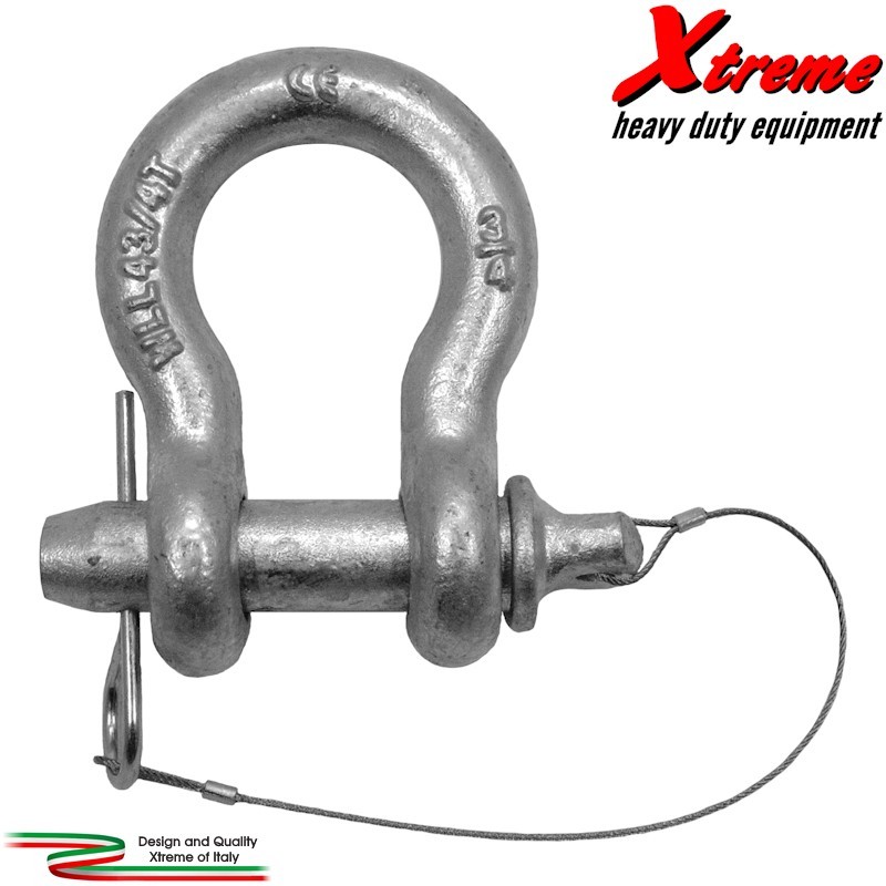 Grillo ad Omega 3/4" in acciaio speciale HD 6:1 - 4,75 t. nominali / 28,50 t. max / con Innesto Rapido | TOPGEAR.IT