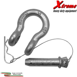 Grillo ad Omega 3/4" in acciaio speciale HD 6:1 - 4,75 t. nominali / 28,50 t. max / con Innesto Rapido | TOPGEAR.IT