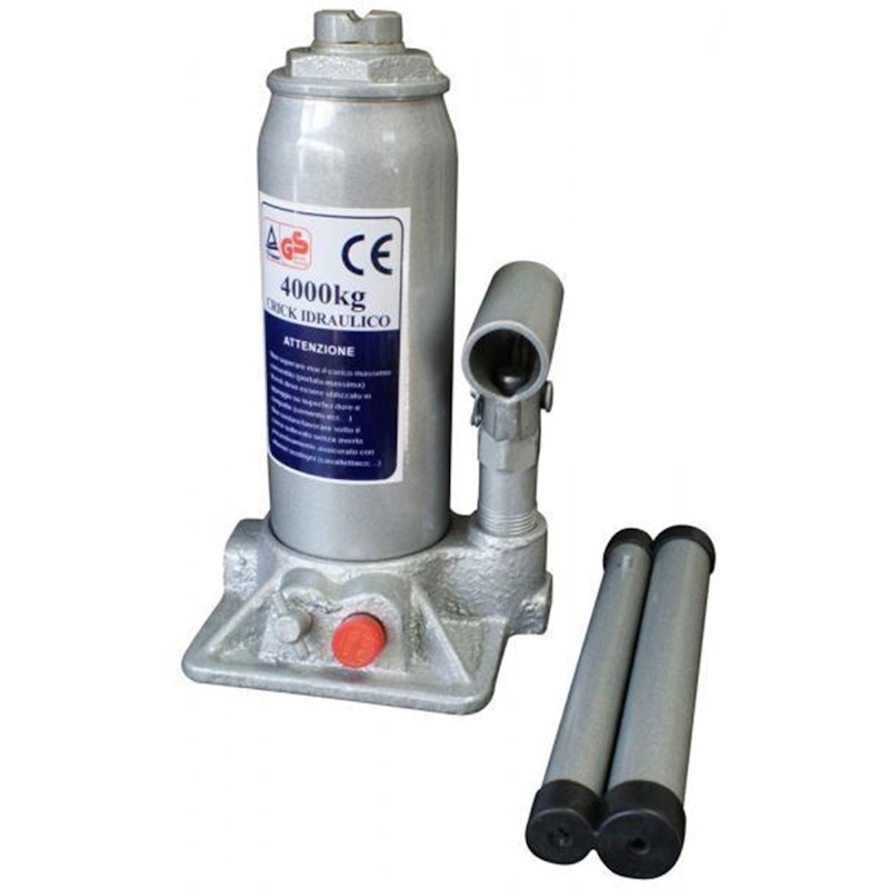 Cric idraulico a bottiglia portata 4000 kg | Topgear.it