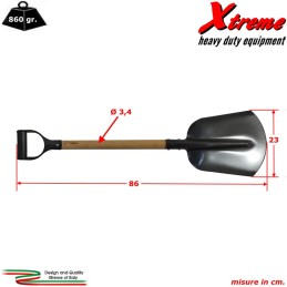 Pala Multiuso in Alluminio con manico in legno | Topgear.it