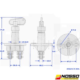 Stacca batteria 300A con chiave estraibile | Topgear.it