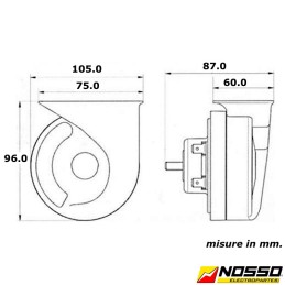 Trombe elettromagnetiche bitonali accordate - 12V | Topgear.it