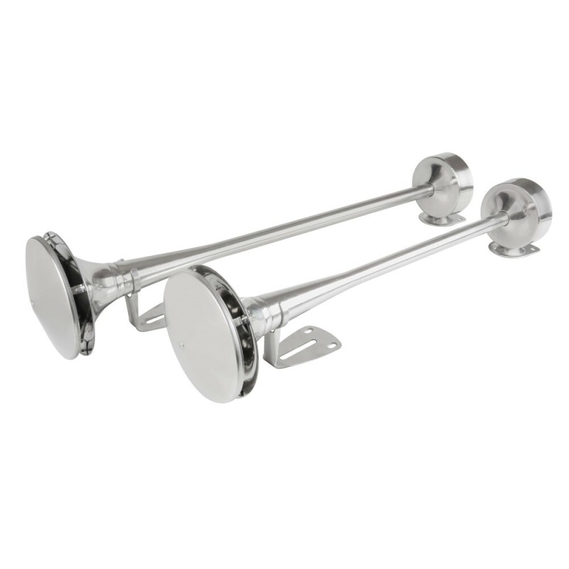Trombe pneumatiche inox \nbitonali ad aria compressa | Topgear.it Trombe pneumatiche inox \nbitonali ad aria compressa | Topgear.it