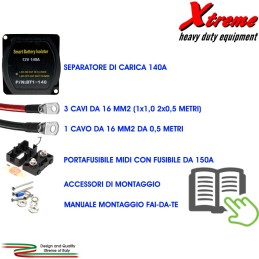 Separatore di batterie Avviamento e Servizi - Kit completo | Topgea...