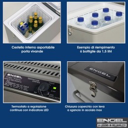 Frigorifero a compressore Engel MD27F - 21 litri | Topgear.it