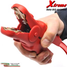 Cavi avviamento semiprofessionali da 500A per motori sino a 3500 cc...