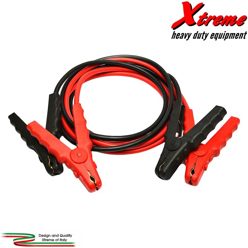 Cavi avviamento semiprofessionali da 950A per motori sino a 7500 cc... Cavi avviamento semiprofessionali da 950A per motori sino a 7500 cc...
