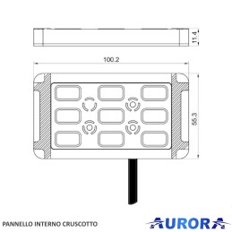 Pannello interruttori con box relé + Bluetooth - 9 circuiti | Topgear.it
