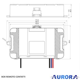 Pannello interruttori con box relé + Bluetooth - 9 circuiti | Topge...