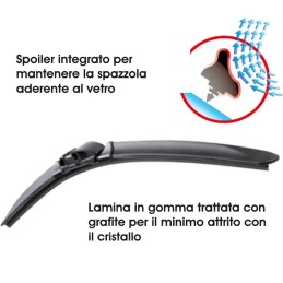 Spazzole tergicristallo aerodinamiche - Toyota Land Cruiser 120/125...