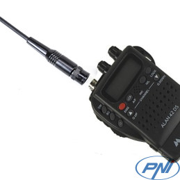 Antenna CB lunga 48 cm per portatile PNI Escort HP 62 e Midland Ala...