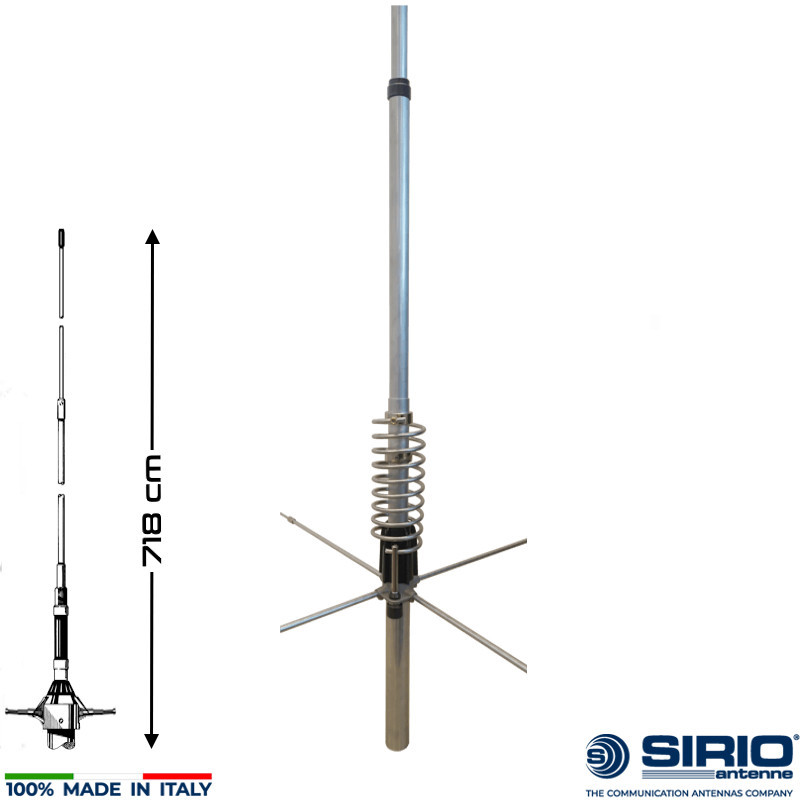 Antenna CB fissa - 718 cm - Sirio Monsoon | Topgear.it Antenna CB fissa - 718 cm - Sirio Monsoon | Topgear.it