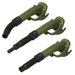 Travasatore per tanica in acciaio di tipo rigido nero | Topgear.it