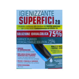Igienizzante superfici 2.0 Idroalcolico al 75% - 5,0 l. | Topgear.it