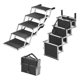 Scala per cani in alluminio pieghevole - Portata 68 kg