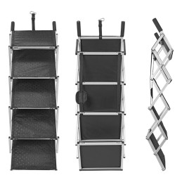 Scala per cani in alluminio pieghevole - Portata 68 kg