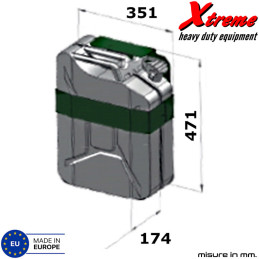 Porta tanica Xtreme Metal Strap | Topgear.it