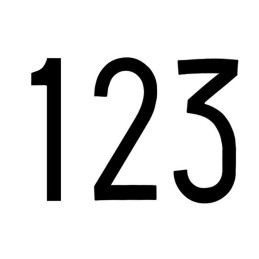 Numeri adesivi targa ripetitrice | Topgear.it