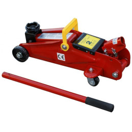 Cric idraulico a carrello portata 2000 kg | Topgear.it