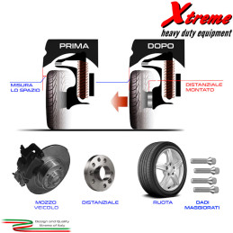 Distanziali ruote per Volvo XC40 - XC60 - XC70 - XC90 | Topgear.it
