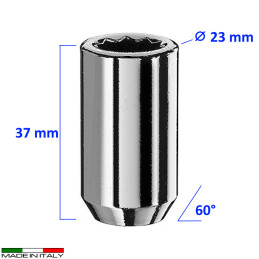 Dado Ruota M12x1.25 chiave stellare - 24 pz | Topgear.it