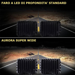 Faro LED N2 40W Profondità + 180° - 4000 lm | Topgear.it
