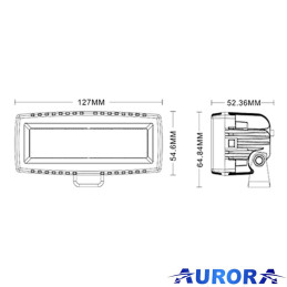 Faro LED SL 40W Scene Light - 3600 lm | Topgear.it