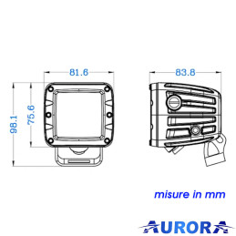 Faro LED WL 40W Profondità - 3880 lm | Topgear.it